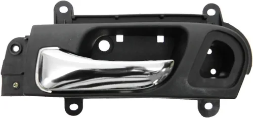 Vista 80 de TRQ Manija Interior de Puerta del Lado del Pasajero Negra Compatible con Ford Bronco 1987-1996 F-150 1987-1997 F-250 1997 F-250 HD F-350