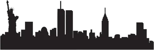 Vista 20 de Black City Skyline Lifesize - Soporte de cartón