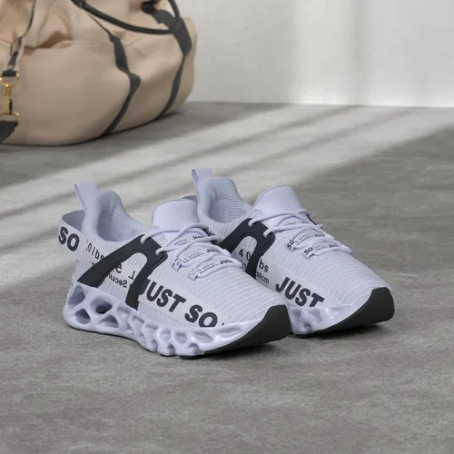 Vista 2 de COKAFIL - Zapatos de correr para hombre, tenis atléticos con bordes para caminar