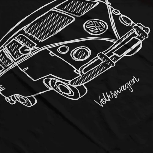 Vista 5 de Volkswagen Camper Doodle - Camiseta para hombre