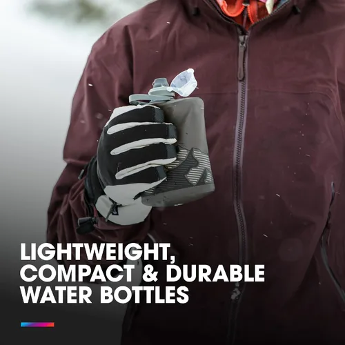 Vista 3 de HydraPak Stow Collapsible Water Bottle (350ml, 500ml, 1L)