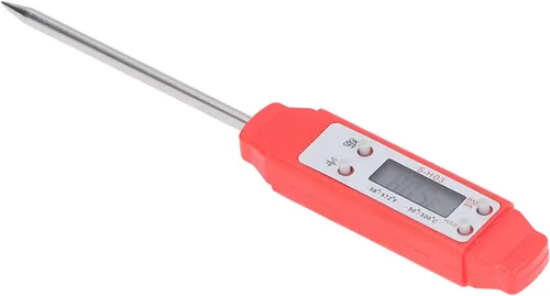 Vista 2 de CHICIRIS Termómetro de alimentos, calibración automática estilo bolígrafo de alta precisión, termómetro de cocina digital de bolsillo electrónico