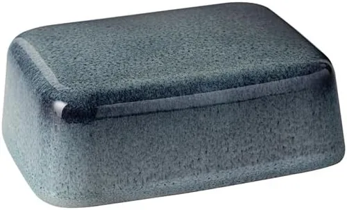 Vista 2 de Mantequera Lave gris, 5.9 x 4.7 x 2.6 in, gris