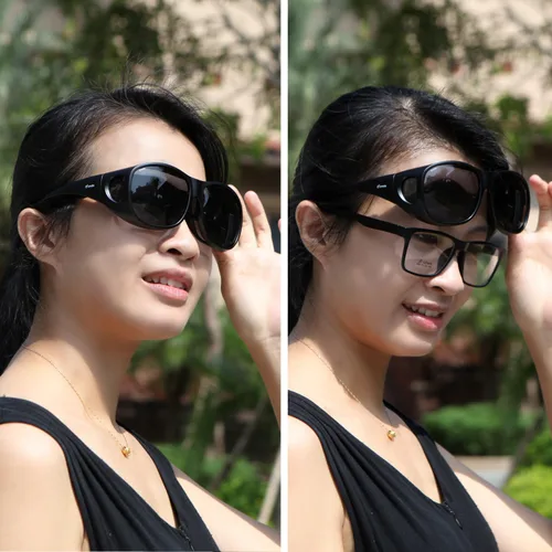 Vista 2 de yodo Gafas de sol ajustadas con lentes polarizadas para hombres y mujeres