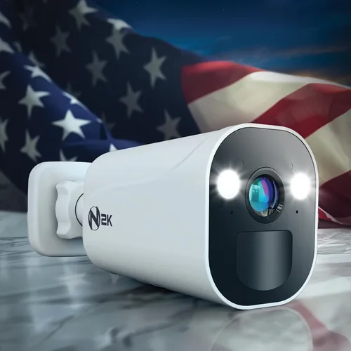 Vista 3 de Night Owl Cámaras de 1080p con batería sin cables con concentrador y microSD de 64 GB, alertas de movimiento, visión remota, sin tarifas mensuales