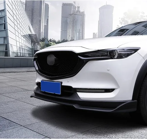 Vista 5 de Accesorios para Auto Compatibiles con Mazda CX-5 CX5 CX8 2017-2021, Rejilla de Parrilla Exterior Inferior Delantera, Molduras de Cubierta