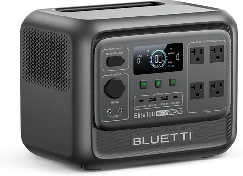 Vista 19 de BLUETTI Elite 100 mini estación eléctrica portátil para acampar 1004.8Wh