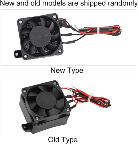 Vista 5 de Calentador de termistor con ventilador, ventilador de calentador de aire de 110 V, mini calefacción de aire termistor PTC, termistor PTC, piezas