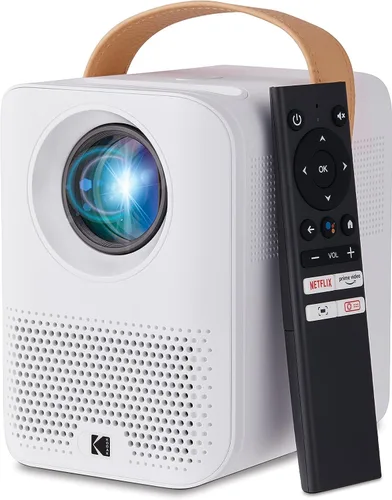 Vista 7 de KODAK FLIK HD9 Proyector inteligente, Android TV, 1080p, WiFi, negro