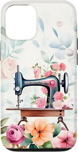 Vista 28 de Funda de costura floral vintage para máquina de coser iPhone 16