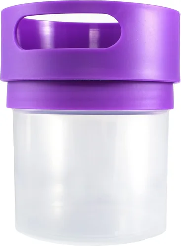Vista 10 de Munchie Mug Taza de aperitivos a prueba de derrames, negro, tarro de 12 onzas, fabricado en los Estados Unidos