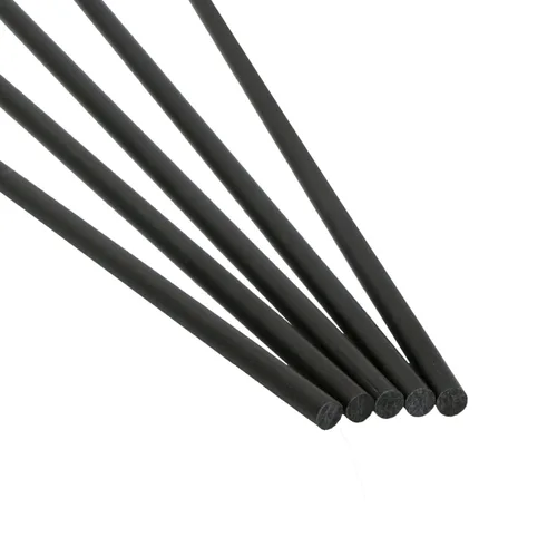 Vista 3 de 5 varillas de fibra de carbono de 0.039 pulgadas de diámetro, barra esmerilada sólida de 1.57 pulgadas, utilizada para cometa, aviones de control