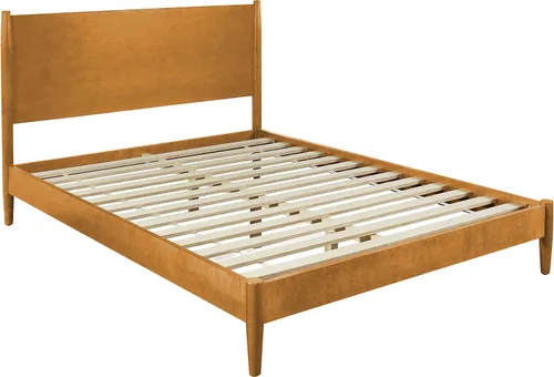 Vista 5 de Crosley Furniture Landon - Juego de cama de madera, bellota, tamaño Queen