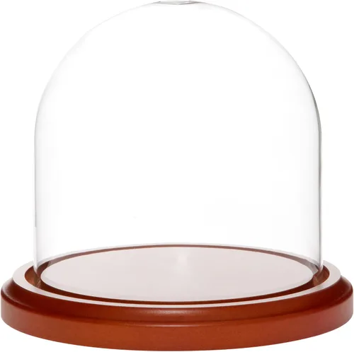 Vista 9 de Plymor Cúpula de cristal de 5.5" x 5.5" (base de madera MDF negra)