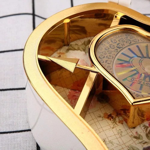 Vista 7 de HERCHR Caja de música Bailarina Musical Joyero de Corazón Musical Joyero para Hija Novia en Cumpleaños Navidad San Valentín Niñas Caja de música