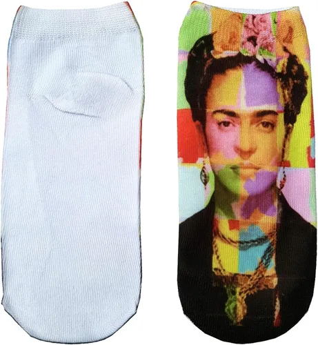 Vista 3 de Inf-way Calcetines casuales con impresión 3D, calcetines de tobillo unisex para regalos de fiesta