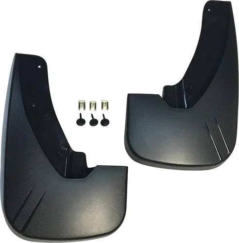 Vista 7 de Paquete de guardabarros con aletas de barro para Dodge Ram 1500 2009-2018. Diseño de fábrica/OE. Juego completo de 4