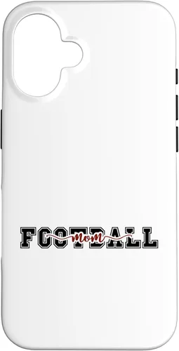 Vista 32 de Proud Football Mom Game Day Varsity Script Style Case for iPhone 17