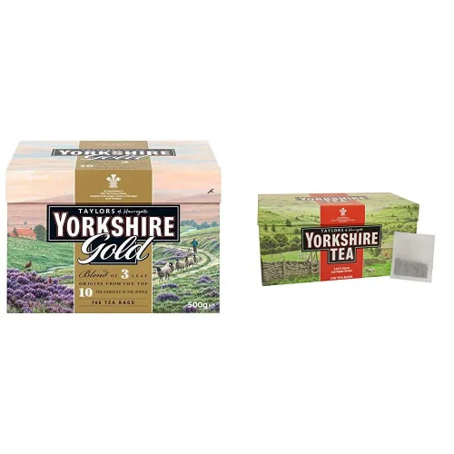 Vista 5 de Taylors of Harrogate Yorkshire Gold - Juego de bolsitas de té y hojas sueltas