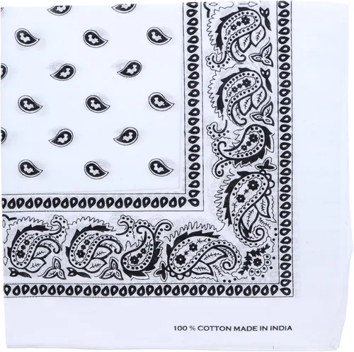 Vista 13 de Motique Accessories Bandana Paisley Extra Grande de 27x27 Pulgadas