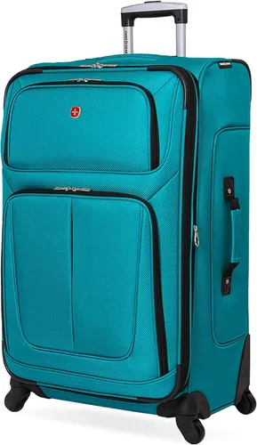 Vista 225 de SwissGear - Equipaje suave expandible Sion con ruedas, Negro