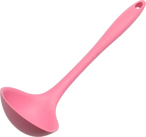 Vista 7 de Chef Craft - Cucharón de silicona de primera calidad, 11.25 pulgadas, negro