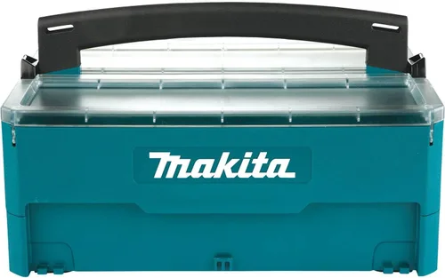 Vista 3 de Makita P-84137 MAKPAC Caja de almacenamiento entrelazada con insertos, 6-1/2" x 15-1/4" x 11-5/8" y P-84171 MAKPAC Insertos de caja