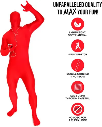 Vista 2 de Traje de segunda piel Morphsuits para hombres, talla M