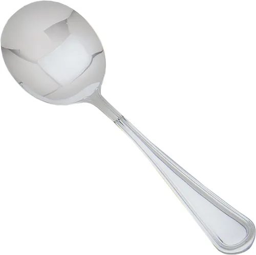 Vista 4 de Update International Cucharas ranuradas para banquetes - Serie Regency [Juego de 12]