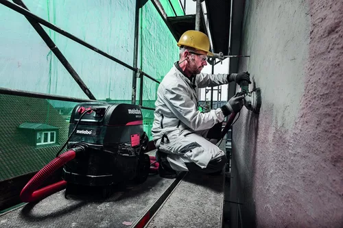 Vista 2 de Metabo ASR 35 AutoCleanPlus 11 AMPS 9 galones AutoClean HEPA Aspiradora multiusos 157 CFM (602057800)