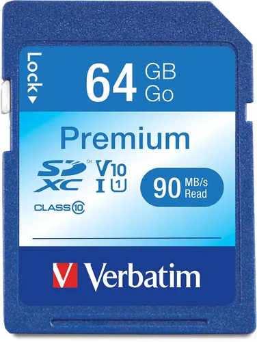 Vista 11 de Verbatim 96171 Tarjeta de Memoria SDHC Premium de 4GB, UHS-I U1 Clase 10, Azul