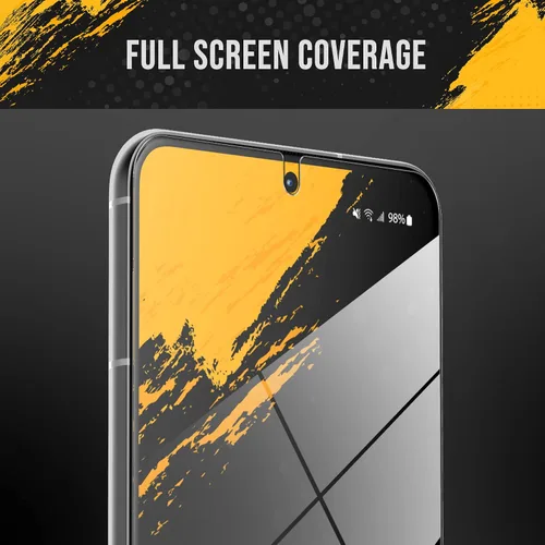 Vista 6 de magglass Paquete de 2 protectores de pantalla diseñados para Samsung Galaxy S23 de vidrio templado, protector de pantalla de cobertura completa UHD