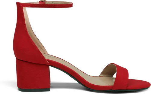 Vista 3 de DREAM PAIRS - Sandalias de tacón ancho y bajo para mujer