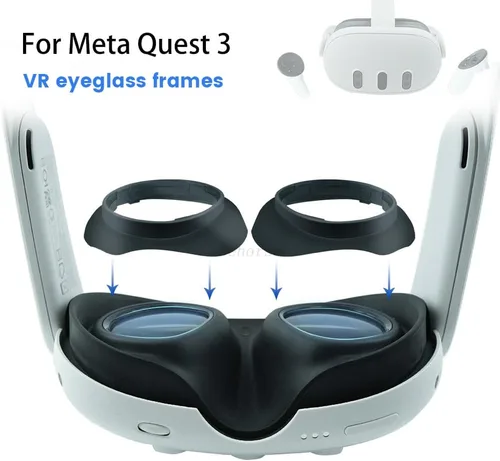 Vista 4 de Glasses Spacer for Meta Quest 3,Lens Protector Glasses Headset Replacement Part for Quest 3