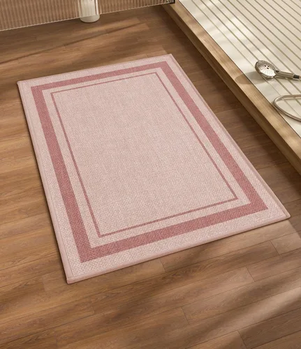 Vista 77 de chakme Juego de 2 alfombras de baño ultrafinas, absorbentes, antideslizantes, lavables a máquina, color beige oscuro, 17 x 24 pulgadas + tapete