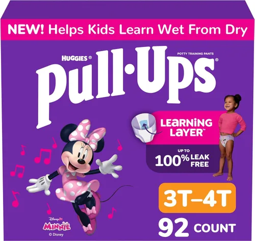 Vista 30 de Pull-Ups Pantalones de entrenamiento para ir al baño para niñas, Talla 2T-3T Ropa interior de entrenamiento (16-34 libras), 23