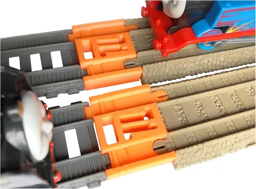 Vista 8 de Adaptadores TrainLab Compatibles con Nuevo Trackmaster (2014 Gris) y Viejo Trackmaster (2009 Marrón) (2 piezas) (Azul)