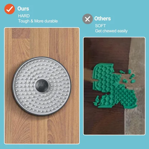 Vista 7 de Avont Tapete para lamer para perros y gatos, tapete para lamer jaula de perros y gatos, alimentador lento para alimentos húmedos, almohadilla