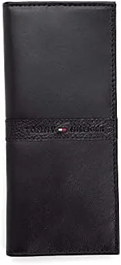 Vista 6 de Tommy Hilfiger Cartera clásica para hombre con ventana de identificación y múltiples ranuras para tarjetas