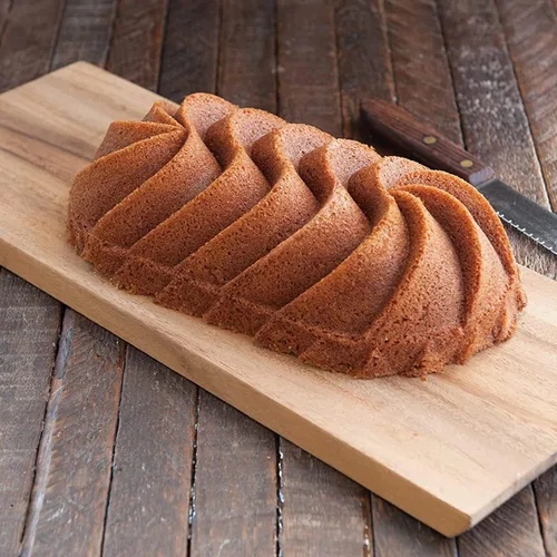 Vista 6 de Anillo de acero de grado alimenticio Bandeja de pastel de silicona para tostadas, moldes para hornear pan, molde rectangular para tartas, rosca
