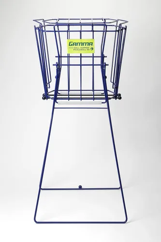 Vista 4 de Gamma Sports Pickleball Hopper – 50 Ball Picker Upper with Hexagonal Basket, Reinforced Welds, Carbon Steel Wires & Attached Lid for Durable