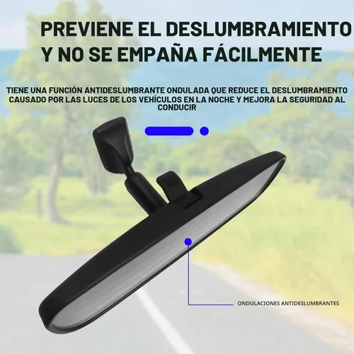 Vista 4 de Espejo retrovisor interior para coche Honda 76400-SDA-A03 Compatible con Honda Civic CR-Z, Accord