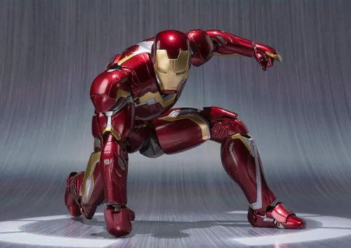 Vista 5 de Bandai S. H Figuarts Iron Man Mark 45 "Vengadores: La era de Ultrón