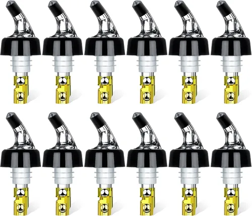 Vista 7 de SuproBarware Vertedor automático de botellas medido – Quick Shot Spirit Measure Pourer Bebidas Vino Cóctel Dispensador de Herramientas de Bar