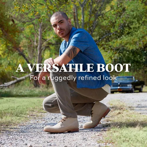 Vista 6 de Frye Botas Bowery Chukka para hombre
