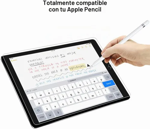 Vista 6 de 2 unidades de protector de pantalla para iPad de 9,7 pulgadas de 6ª generación, película de vidrio templado antiarañazos para iPad de 5ª Pantalla