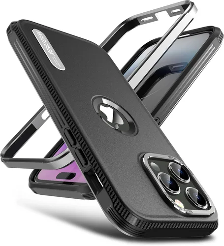 Vista 9 de WINTONG Funda magnética compatible con iPhone 14 Pro Max, protección contra caídas de grado militar, cuerpo completo, a prueba de golpes