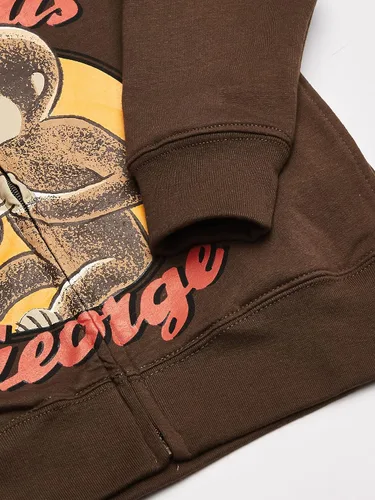 Vista 3 de Curious George Sudadera con capucha para niño