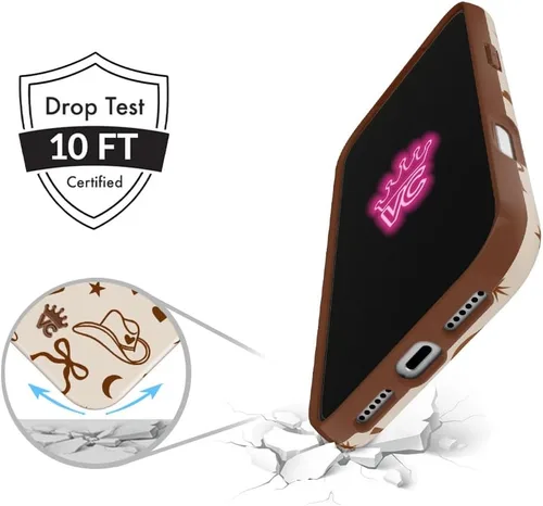 Vista 611 de VELVET CAVIAR Funda para iPhone 15, compatible con MagSafe, probada contra caídas de 10 pies, fundas protectoras de diseño, leopardo color rosa