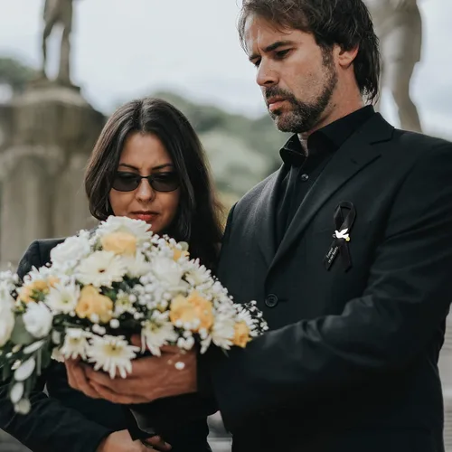 Vista 7 de 50 piezas de cintas de funeral de paloma, cintas conmemorativas de funeral, alfileres de servicio conmemorativo clásico, cinta de respeto con moño